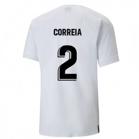 Kandiny Muži Thierry Correia #2 Krémovo Biela Dresy Hazai Csapatmez 2022/23 Triĭká