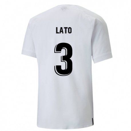 Kandiny Muži Toni Lato #3 Krémovo Biela Dresy Hazai Csapatmez 2022/23 Triĭká
