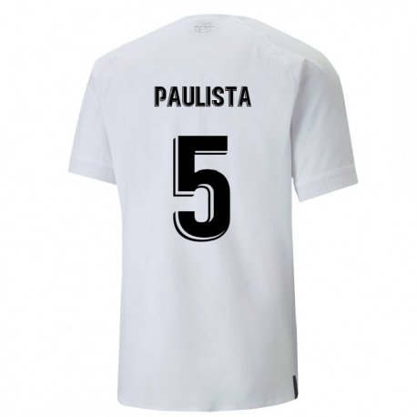 Kandiny Muži Gabriel Paulista #5 Krémovo Biela Dresy Hazai Csapatmez 2022/23 Triĭká