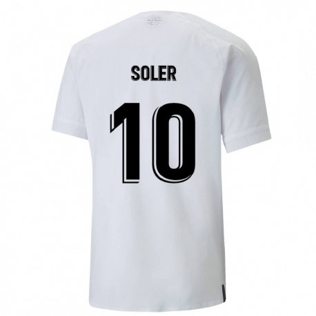 Kandiny Muži Carlos Soler #10 Krémovo Biela Dresy Hazai Csapatmez 2022/23 Triĭká