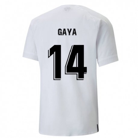 Kandiny Muži Jose Gaya #14 Krémovo Biela Dresy Hazai Csapatmez 2022/23 Triĭká