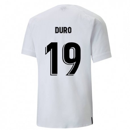 Kandiny Muži Hugo Duro #19 Krémovo Biela Dresy Hazai Csapatmez 2022/23 Triĭká