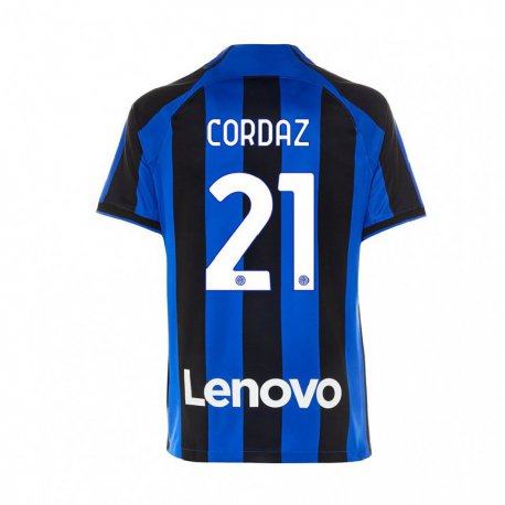 Kandiny Muži Alex Cordaz #21 Kráľovská Modrá Čierna Dresy Hazai Csapatmez 2022/23 Triĭká