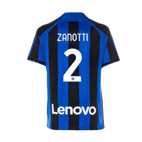 Kandiny Muži Mattia Zanotti #2 Kráľovská Modrá Čierna Dresy Hazai Csapatmez 2022/23 Triĭká