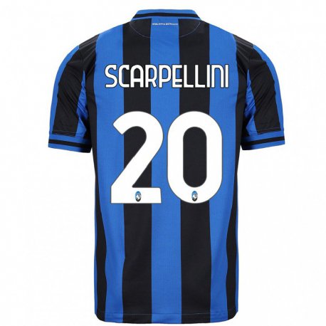 Kandiny Muži Andrea Scarpellini #20 Modrá Čierna Dresy Hazai Csapatmez 2022/23 Triĭká