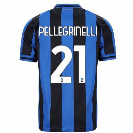 Kandiny Muži Giorgia Pellegrinelli #21 Modrá Čierna Dresy Hazai Csapatmez 2022/23 Triĭká