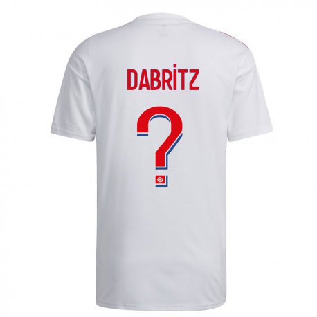 Kandiny Muži Sara Dabritz #0 Biela Modrá Červená Dresy Hazai Csapatmez 2022/23 Triĭká