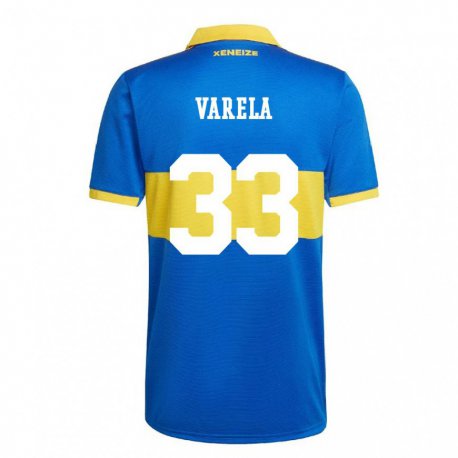 Kandiny Muži Alan Varela #33 Olympijská Žltá Dresy Hazai Csapatmez 2022/23 Triĭká