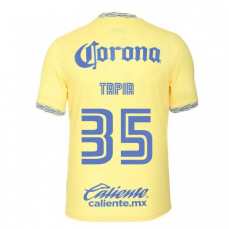 Kandiny Muži Fernando Tapia #35 Citrónová Žltá Dresy Hazai Csapatmez 2022/23 Triĭká
