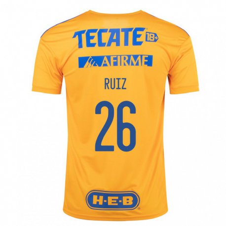 Kandiny Muži Michel Ruiz #26 Čmeliak Žltý Dresy Hazai Csapatmez 2022/23 Triĭká