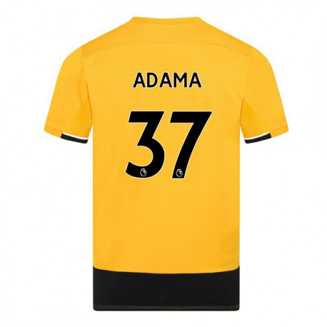 Kandiny Muži Adama Traore #37 Žltá Čierna Dresy Hazai Csapatmez 2022/23 Triĭká