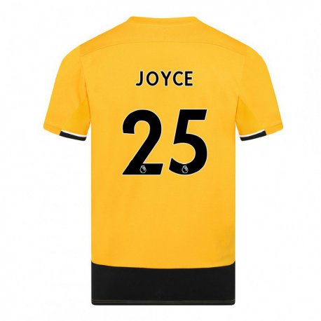 Kandiny Muži Leonie Joyce #25 Žltá Čierna Dresy Hazai Csapatmez 2022/23 Triĭká