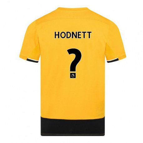 Kandiny Muži Jack Hodnett #0 Žltá Čierna Dresy Hazai Csapatmez 2022/23 Triĭká