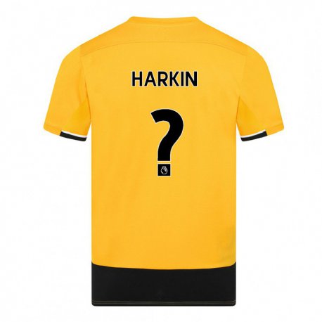 Kandiny Muži Lee Harkin #0 Žltá Čierna Dresy Hazai Csapatmez 2022/23 Triĭká