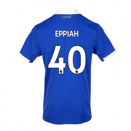 Kandiny Muži Josh Eppiah #40 Modrá Biela Dresy Hazai Csapatmez 2022/23 Triĭká