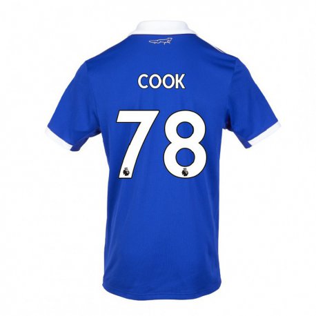 Kandiny Muži Freddie Cook #78 Modrá Biela Dresy Hazai Csapatmez 2022/23 Triĭká