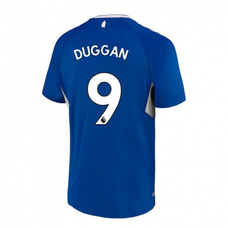 Kandiny Muži Toni Duggan #9 Tmavomodrá Biela Dresy Hazai Csapatmez 2022/23 Triĭká