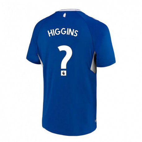 Kandiny Muži Liam Higgins #0 Tmavomodrá Biela Dresy Hazai Csapatmez 2022/23 Triĭká