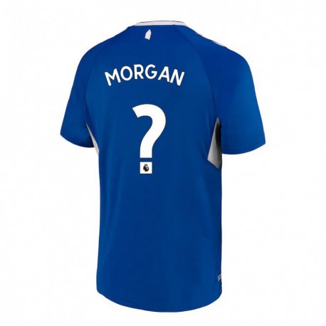 Kandiny Muži George Morgan #0 Tmavomodrá Biela Dresy Hazai Csapatmez 2022/23 Triĭká