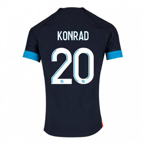 Kandiny Muži Konrad de la Fuente #20 Čierna Olympijská Dresy Idegenbeli Csapatmez 2022/23 Triĭká