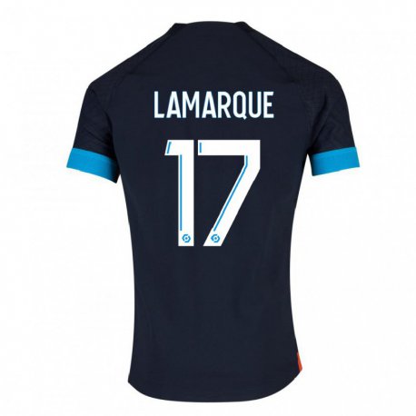 Kandiny Muži Alais Lamarque #17 Čierna Olympijská Dresy Idegenbeli Csapatmez 2022/23 Triĭká
