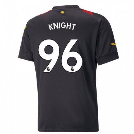 Kandiny Muži Ben Knight #96 Čierna Červená Dresy Idegenbeli Csapatmez 2022/23 Triĭká