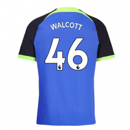 Kandiny Muži Malachi Fagan Walcott #46 Modro Zelená Dresy Idegenbeli Csapatmez 2022/23 Triĭká