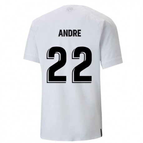 Kandiny Ženy Marcos Andre #22 Krémovo Biela Dresy Hazai Csapatmez 2022/23 Triĭká