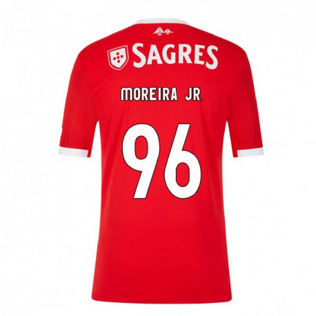 Kandiny Ženy Diego Moreira #96 Neónová Červená Dresy Hazai Csapatmez 2022/23 Triĭká