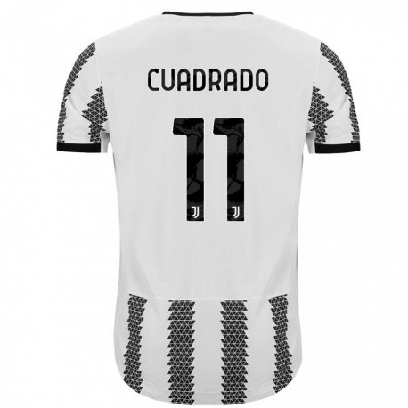 Kandiny Ženy Juan Cuadrado #11 Biely Čierny Dresy Hazai Csapatmez 2022/23 Triĭká