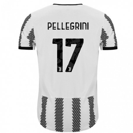Kandiny Ženy Luca Pellegrini #17 Biely Čierny Dresy Hazai Csapatmez 2022/23 Triĭká