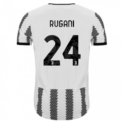 Kandiny Ženy Daniele Rugani #24 Biely Čierny Dresy Hazai Csapatmez 2022/23 Triĭká
