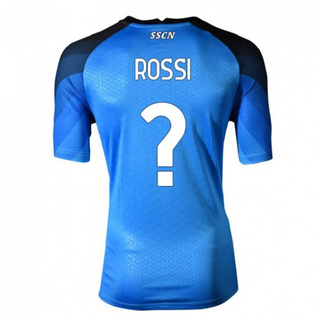 Kandiny Ženy Francesco Rossi #0 Tmavomodrá Šedá Dresy Hazai Csapatmez 2022/23 Triĭká