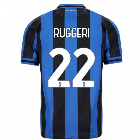 Kandiny Ženy Matteo Ruggeri #22 Modrá Čierna Dresy Hazai Csapatmez 2022/23 Triĭká