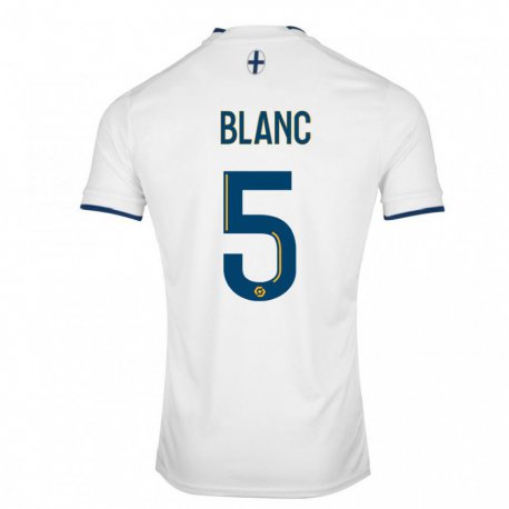 Kandiny Ženy Amandine Blanc #5 Biely Zafír Dresy Hazai Csapatmez 2022/23 Triĭká
