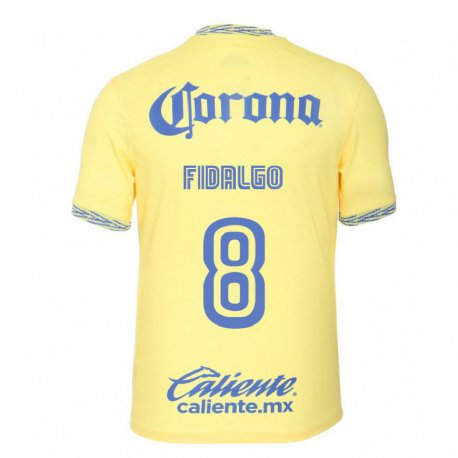 Kandiny Ženy Alvaro Fidalgo #8 Citrónová Žltá Dresy Hazai Csapatmez 2022/23 Triĭká