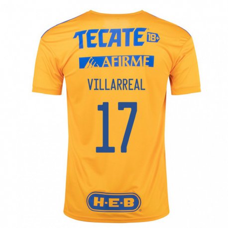 Kandiny Ženy Natalia Villarreal #17 Čmeliak Žltý Dresy Hazai Csapatmez 2022/23 Triĭká