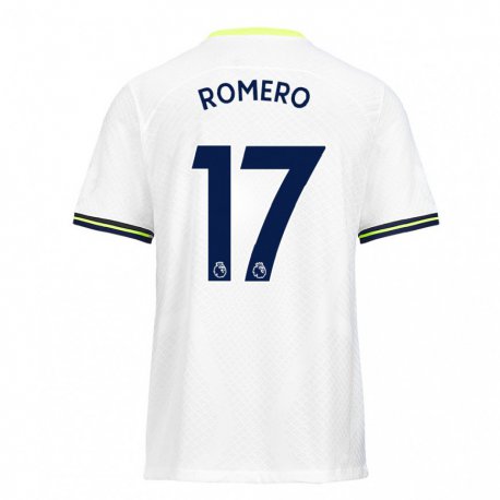 Kandiny Ženy Cristian Romero #17 Biela Zelená Dresy Hazai Csapatmez 2022/23 Triĭká