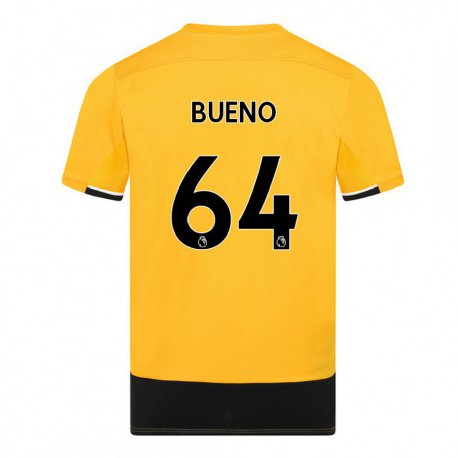 Kandiny Ženy Hugo Bueno #64 Žltá Čierna Dresy Hazai Csapatmez 2022/23 Triĭká