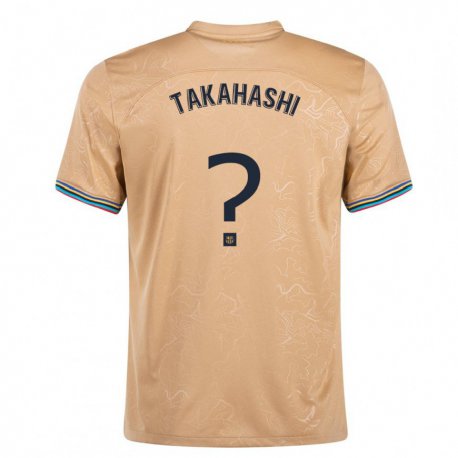Kandiny Ženy Niko Takahashi #0 Zlato Dresy Idegenbeli Csapatmez 2022/23 Triĭká