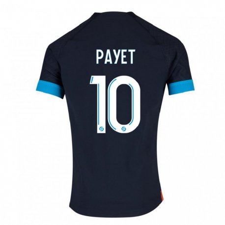 Kandiny Ženy Dimitri Payet #10 Čierna Olympijská Dresy Idegenbeli Csapatmez 2022/23 Triĭká