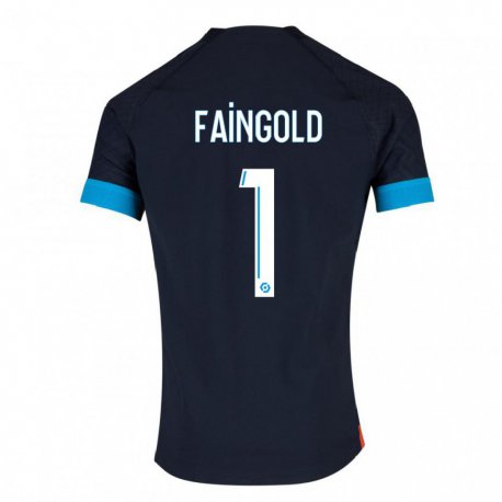 Kandiny Ženy Abbie Faingold #1 Čierna Olympijská Dresy Idegenbeli Csapatmez 2022/23 Triĭká