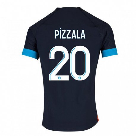 Kandiny Ženy Caroline Pizzala #20 Čierna Olympijská Dresy Idegenbeli Csapatmez 2022/23 Triĭká