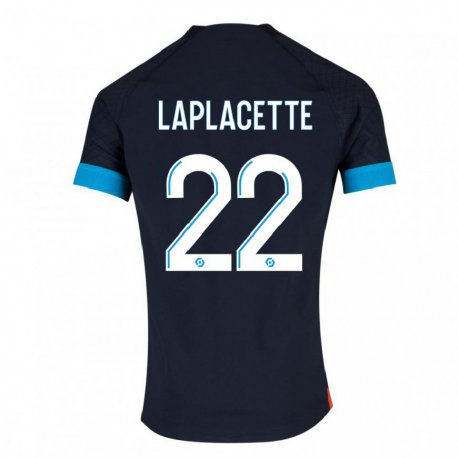 Kandiny Ženy Tess Laplacette #22 Čierna Olympijská Dresy Idegenbeli Csapatmez 2022/23 Triĭká