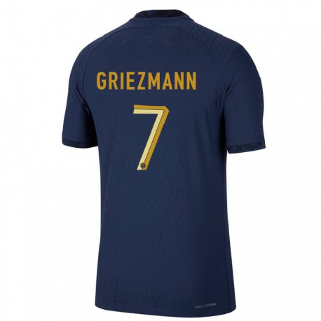 Kandiny Ženy Francúzske Antoine Griezmann #7 Námornícka Modrá Dresy Hazai Csapatmez 22-24 Triĭká