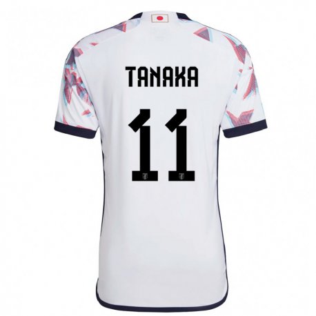 Kandiny Deti Japonské Mina Tanaka #11 Biely Dresy Idegenbeli Csapatmez 22-24 Triĭká