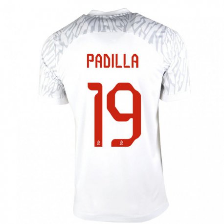 Kandiny Muži Poľské Natalia Padilla #19 Biely Dresy Hazai Csapatmez 22-24 Triĭká