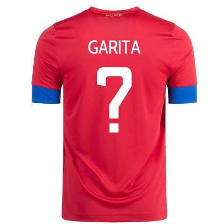 Kandiny Muži Kostarické Emmanuel Garita #0 Červená Dresy Hazai Csapatmez 22-24 Triĭká