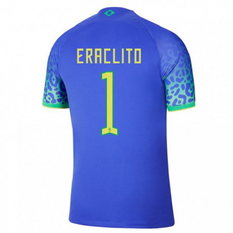 Kandiny Muži Brazílske Marcelo Eraclito #1 Modrá Dresy Idegenbeli Csapatmez 22-24 Triĭká