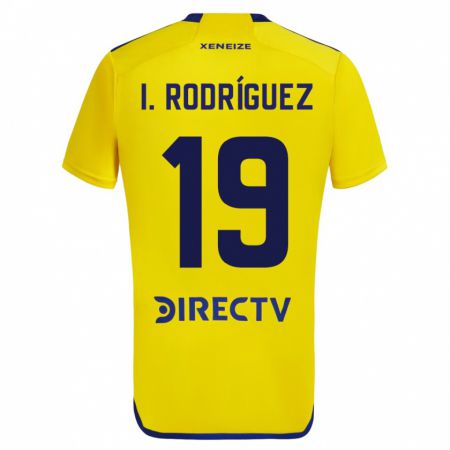 Kandiny Deti Ignacio Rodríguez #19 Žltá Dresy Idegenbeli Csapatmez 2023/24 Triĭká